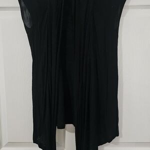 Byline Asymmetrical Lightweight Short Sleeve Cardigan